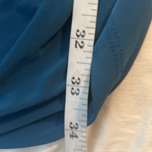 ⭐️Pronto USA, Gorgeous Ruched Vibrant BodyCon,Form Flattering, Metal Back, L - Picture 12 of 14